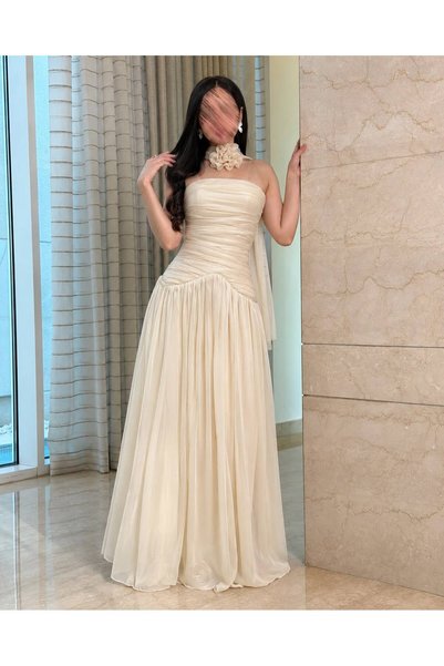 EVİAN DRESSE فستان نسائي كرنكل بيج