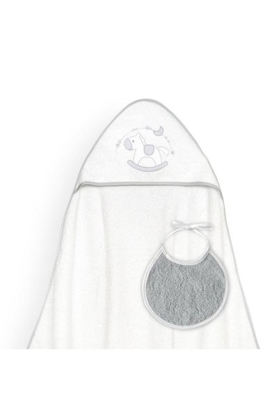 Interbaby Prosoape de baie copii, Interbaby, husa de baie 100x100cm, baveta 2...