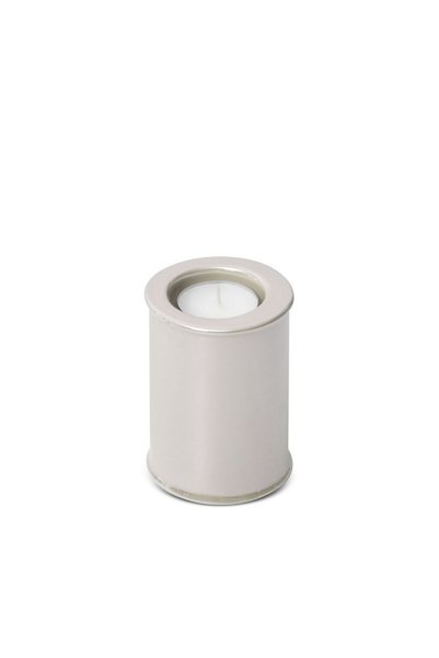 Eurofirany Suport lumanare pe picioare Eurofirany, ceramica culoare sidefata ...