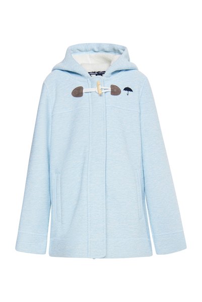 Schmuddelwedda Strickfleecedufflecoat für Mädchen