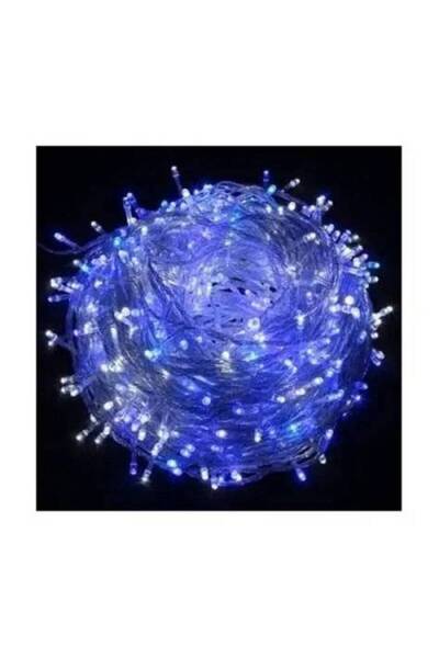 OEM LED installation with transparent wire, 200 LED, 18 m, blue