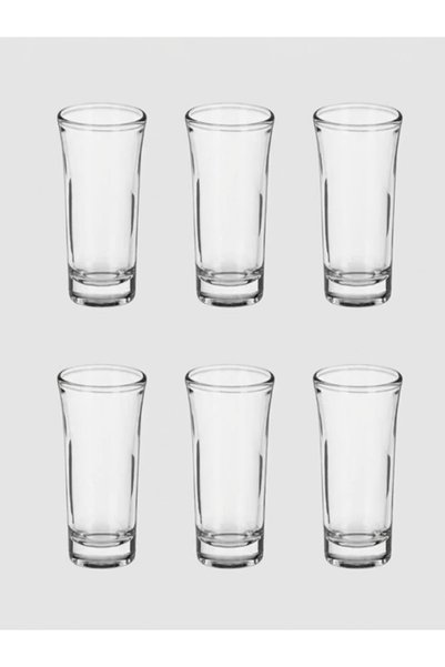 OEM Set 6 Pahare Shot din Sticlă Transparentă 50ml