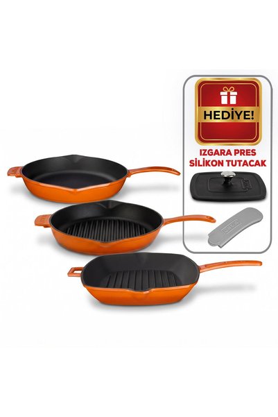 Lava Cast Iron Grill Set of 4 |   The Master of the Grill