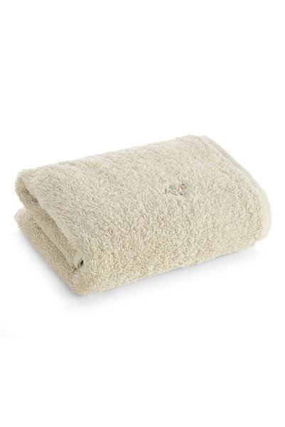 Eurofirany Prosop de baie Colectia BLOOM, bumbac 100%, broderie florala delic...