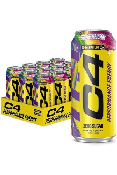 Cellucor سيليكور C4 مشروب طاقة قبل التمرين نكهة قوس قزح - 12 علبة