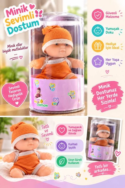 Limon Oyuncak LMN209 Baby Bimbo Et Bebek 20 cm -Limon Oyuncak