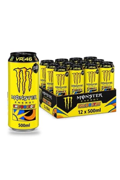 Monster Energy Monster the Doctor Vr46 Citrus 500ml - 12 Pack (Uk)