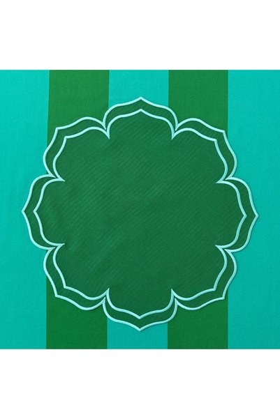 Giqu Home طقم فيونا الأمريكي باللون الأخضر الفاتح 2 قطعة