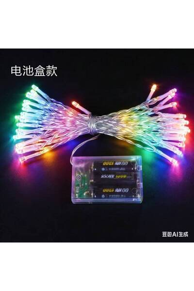 OEM Φωτιστικό σύστημα LED με μπαταρία, 40 LED, 6 μ., πολύχρωμο