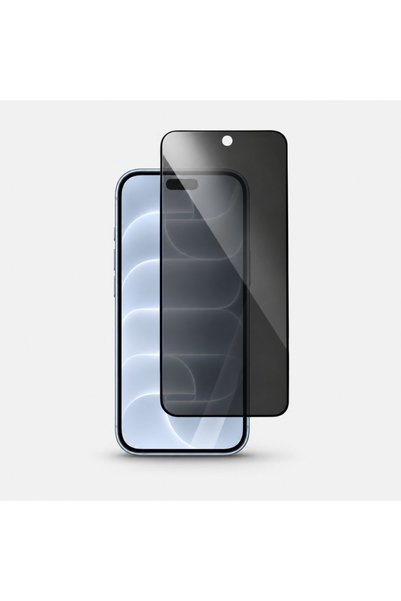 ZetGSM Folie de protecție din sticlă securizată anti-spion pentru iPhone 18 P...