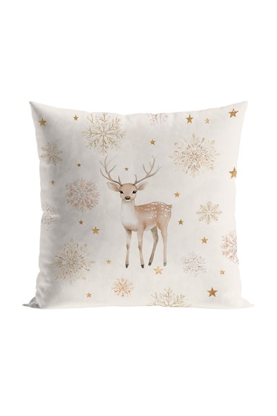 Markizeta Fata de perna DEER, A WINTER TALE VELVET, 40x40cm, culoare 004 bej ...