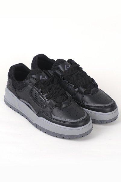 LETOON MOVE-EOPAIA Kalın Tabanlı Retro Tasarım Bağcıklı Günlük Sneaker Spor Ayakkabı
