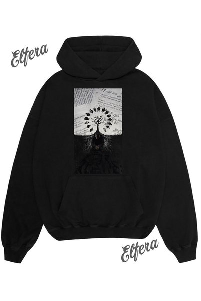 ELFERA Xxxtentacion Printed Oversized Unisex Sweatshirt