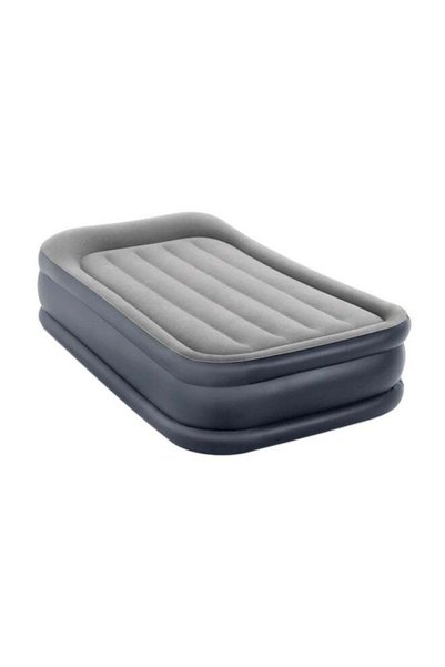 Intex Durabeam Plus Series Deluxe Pillow Rest Raised Air Mattress 99X191X42Cm...