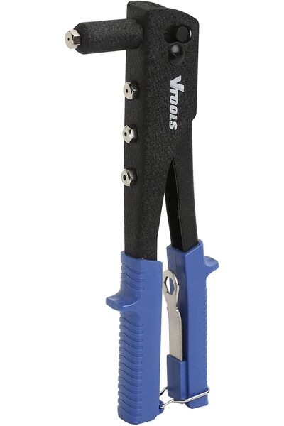 VTOOLS مسدس برشام احترافي يدوي ذو قدرة عالية على التحمل، بتصميم صغير الحجم، ل...