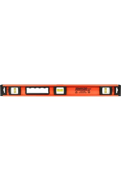 Abigail Johnson Dodge JOHNSON I-BEAM HEAVY DUTY ALUMINUM LEVEL - RED 24"