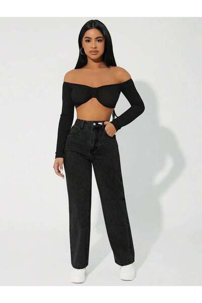 Sheya Jeans, negru
