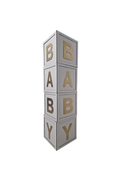 4MAtelier Set cuburi pentru bebeluși 30x30 cm