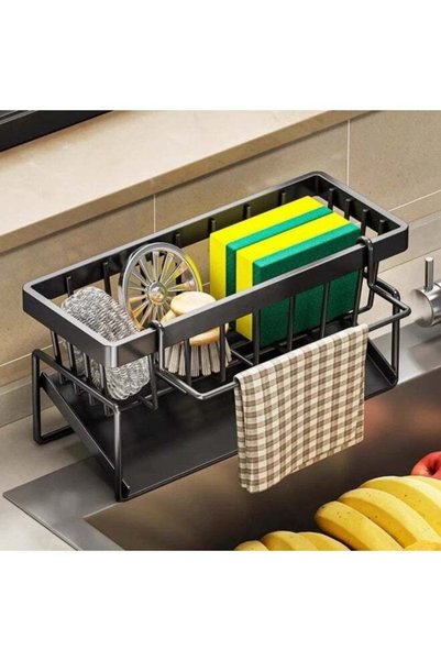 Generic UrbanEssentia Sink Caddy, Sponge Holder for Kitchen Sink, Metal Kitch...