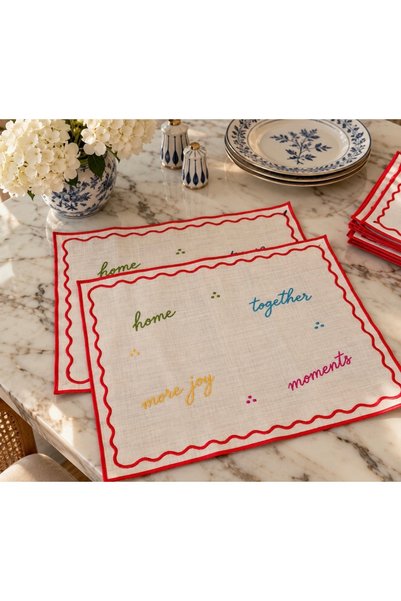 Home Joy Nakışlı 2li Amerikan Servisi