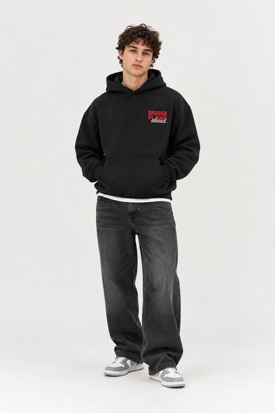 Oversize Erkek Sweatshirt