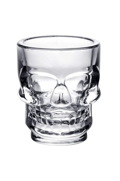 OEM Sticlă transparentă în formă de craniu, 50 ml