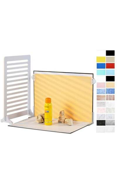 Generic WALALLA Small Product Photography Backdrop Kit, Food Photography Back...