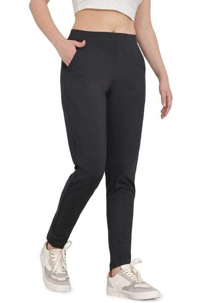 OtherMax Pantaloni Business Pentru Femei Modelatori Eleganți Negri 27 inch S