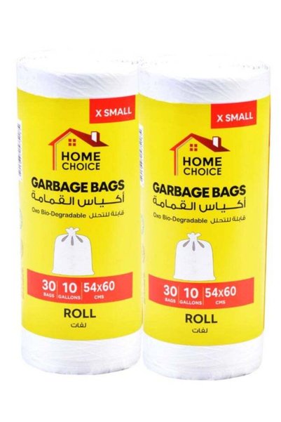 Generic HOME CHOICE 10 Gallons,Garbage Bags Rolls 54*60, Pack of 2(60 Garbage...
