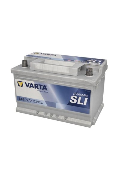 Varta Μπαταρία Αυτοκινήτου SLI 72Ah 680A (ΔΕΞΙ +) E43 572409068 - Η Σωστή Μπα...