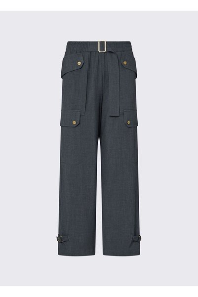liu.jo Flanel Kargo Pantolon