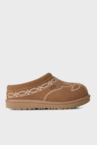 UGG Nakış Detaylı Süet Terlik Kadın TERLİK 1184433K