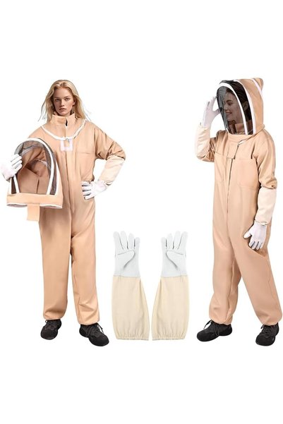 HASTHIP ® Beekeeping Suit for Men Women, Full Body Protective Beekeeper Suit ...