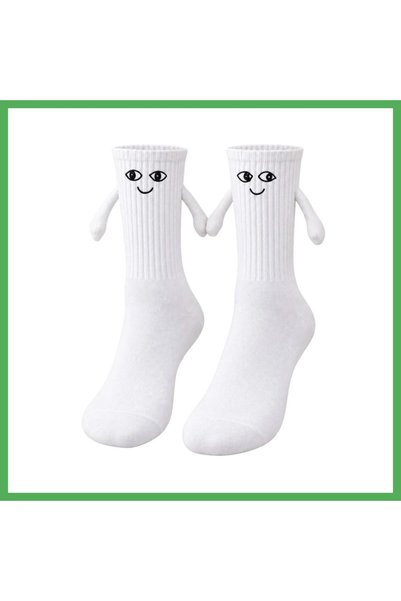 Nur store Çanta Магнитни унисекс сладки чорапи  "Ръка за ръка " 36-44 |   Под...