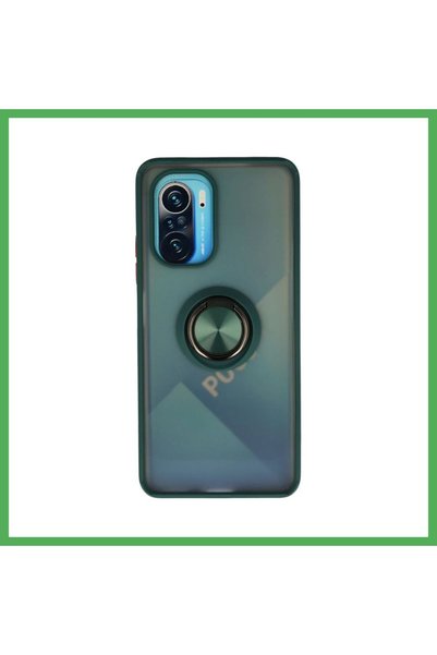 Nur store Çanta Redmi K40 Compatible Case Montreal Silicone Cover with Ring -...
