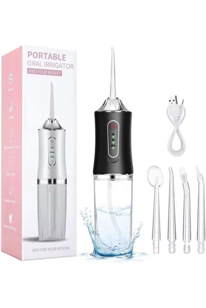 Generic جهاز تنظيف الأسنان المحمول بالماء، جهاز تنظيف الأسنان الاحترافي بالما...