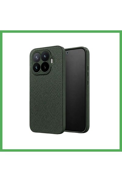 Nur store Çanta حافظة سيليكون ثيرماكس متوافقة مع Mi 17T - أخضر داكن BEZOSS