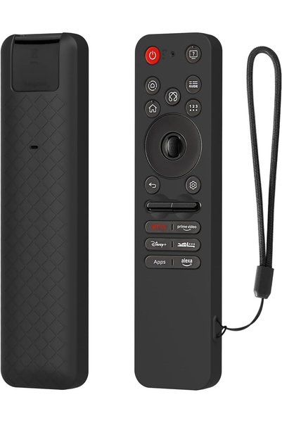 ANYUAN غطاء لجهاز التحكم عن بعد LG MR25GA، غطاء حماية مع حبل تعليق، مقاوم للس...