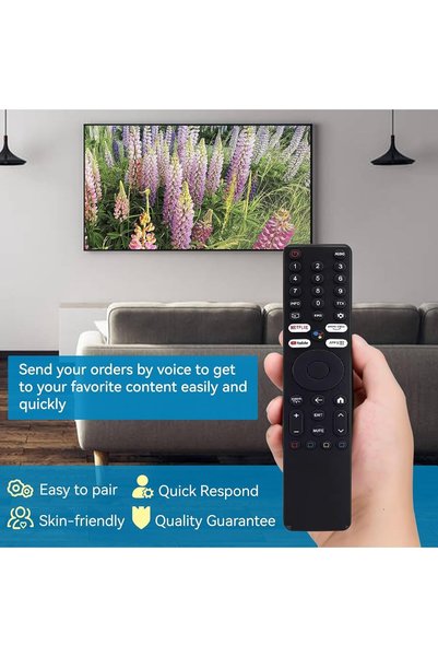 LBMT XMRM-ML Voice Replacement Remote Control for Xiaomi TV Q2 L55M7-Q2ME L65...