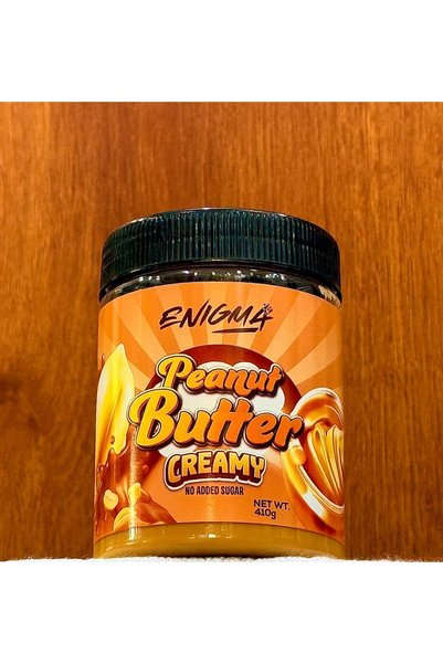 ENİGMA Creamy Peanut Butter 410g – Smooth & Protein-Rich Peanut Spread