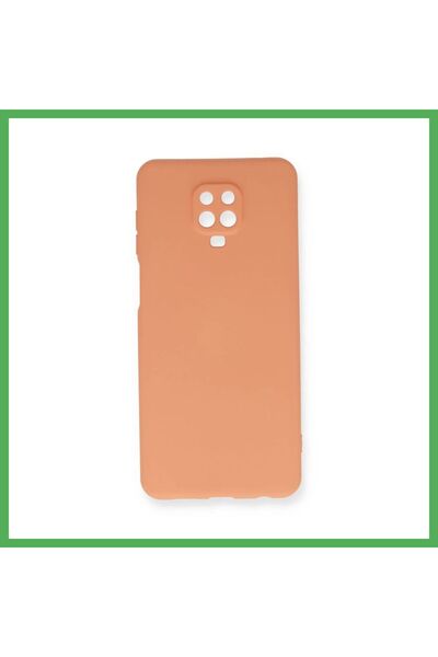 Nur store Çanta Redmi Note 9 Pro Case Nano Velvet Silicone - Orange Bezoss
