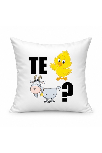 Fabricacucadouri.ro Pernă personalizată Te pui capra