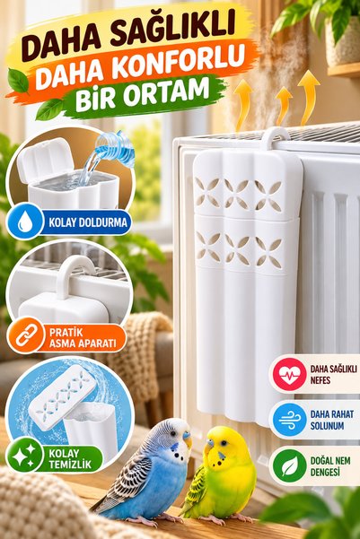 baffhome Kalorifer Suluğu Petek Üstü Suluk Petek Hava Oda Nemlendirici Radyatör Suluğu Askılı Su Haznesi Beyaz