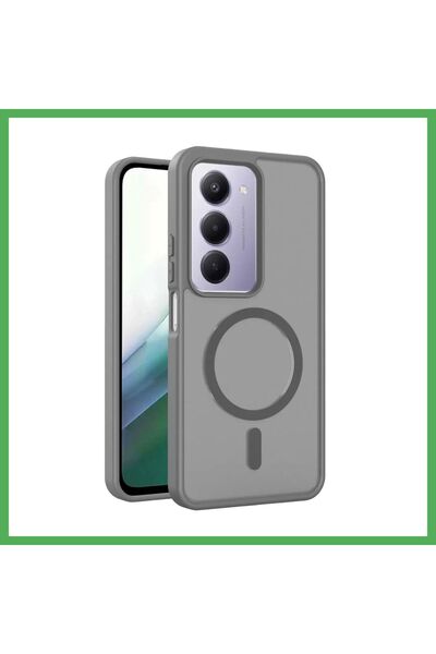 Nur store Çanta Joko Redmi 15 4g Compatible Jota Magsafe Cover - Titan Gray B...