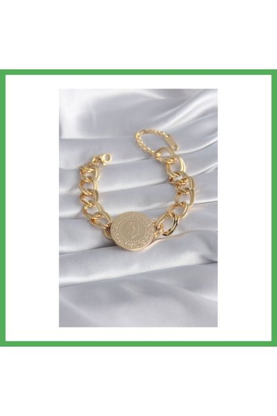 Nur store Çanta 316L Steel Gold Color Full Gold Model Milky Way Women's Brace...
