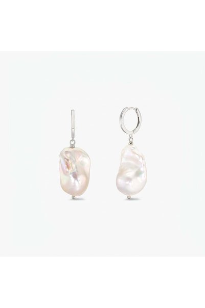 Indira Jewelry Silver earrings Mer - Baroque Pearls