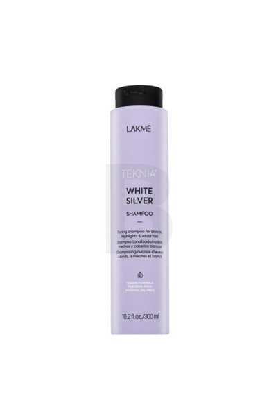 LAKMÉ Шампоан Teknia White Silver – неутрализиращ шампоан за платинено руса и...