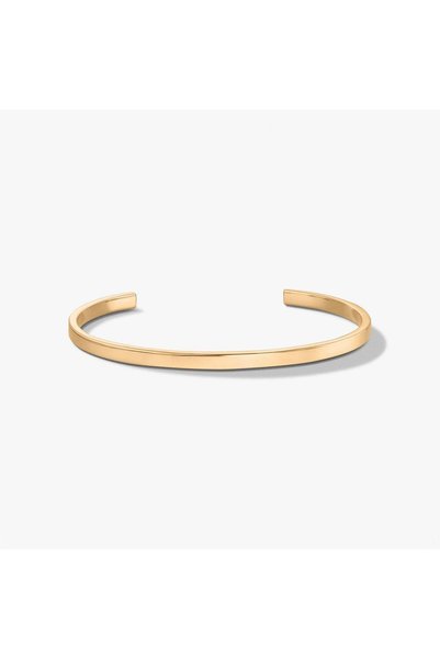 Indira Jewelry Μίνιμαλ χρυσό-ασημένιο βραχιόλι