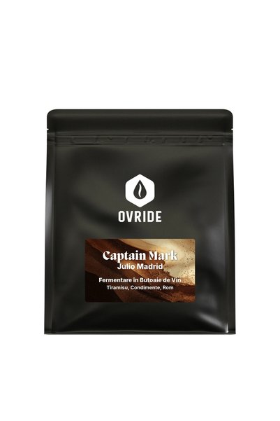 OVRIDE Cafea boabe Captain Mark - Colombia, 500 g