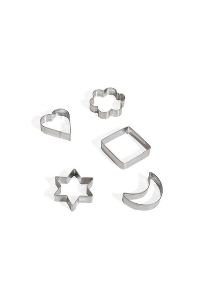 Jumbo Metal Cookie Molds - 5pcs